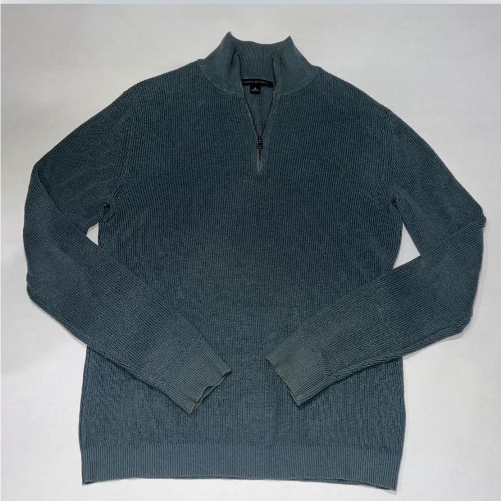 Banana Republic knit quarter zip